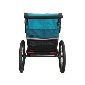 Remolque de bicicleta para bebé TC-2024S, plegable, de un solo asiento, con cinturón de seguridad, tipo cochecito, para aventuras al aire libre. - Product Image 3