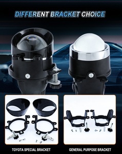 Đèn sương mù Bi-LED Projector Lens 3.0 chất lượng cao F9X, đèn ba màu/đôi màu xanh dương - Product Image 3