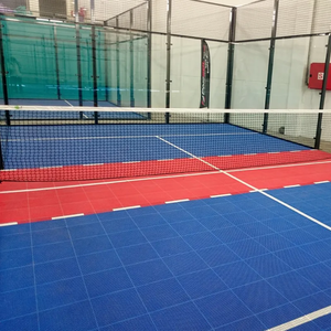 Cancha de <span class=keywords><strong>Padbol</strong></span> Estándar de 10x6m con Pared de Vidrio Templado para Deportes al Aire Libre e Interior - Product Image 2