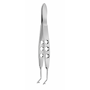 Pinces à lentilles modifiées Livernois, en acier inoxydable de qualité médicale, instrument chirurgical ophtalmique certifié CE Classe I, utilisation manuelle - Product Image 3