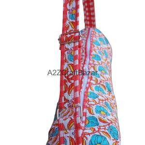 Yoga Bags 100% Cotton Quilted Multifunctional Gym Bag Zipper Travel <b>Luggage</b> Outdoor Sport Casual Eco-Friendly Reusable - Product Image 3