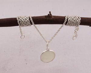Natural White Moonstone Pendant 925 Sterling <b>Silver</b> Handcrafted Rainbow Flash Moonstone Jewelry Wholesale Bulk Supplier - Product Image 3