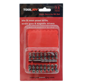 مجموعة رؤوس مفك توركس صناعية صغيرة من الفولاذ S2، 25 مم متينة T6-T50 للمفكات الصغيرة والإصلاحات الدقيقة - Product Image 2