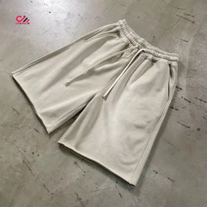 High Quality Men's Pink <b>Knitted</b> T-Shirt and Shorts <b>Set</b> Casual Solid Color Summer Outfit Breathable Loose Fit Baggy Style - Product Image 6