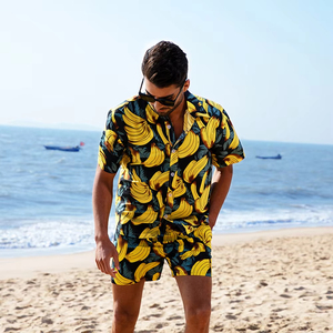 New Premium Eco-Friendly Color Contrast Sublimation <b>Design</b> Printed High Street Two Piece <b>Men</b> <b>Short</b> Sleeve <b>T</b>-<b>Shirt</b> <b>Shorts</b> <b>Set</b> - Product Image 1