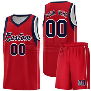Camisetas de Baloncesto Retro con Diseño Personalizado al por Mayor, Conjuntos de Uniformes de Baloncesto Transpirables para Hombre, Jersey OEM - Product Image 3