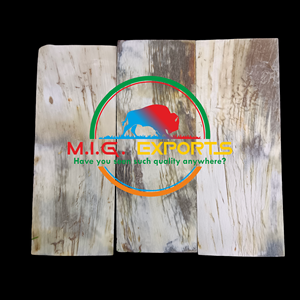 แผ่นเขาสัตว์สีขาว/เขาวัว สำหรับใช้ทำด้ามมีด ด้ามดาบ และด้ามมีดโกน - Product Image 4