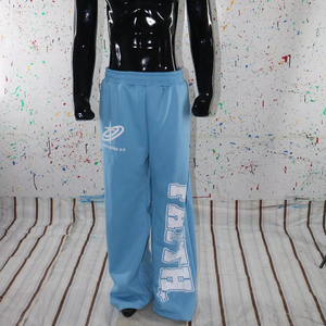 Ensemble de survêtement personnalisé en molleton français 300 GSM pour homme, sweat-shirt à col rond et pantalon, imprimé en sérigraphie, vert kaki, vêtements de fitness finerthreds - Product Image 1