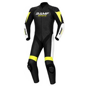 Combinaison de course en cuir pour moto, design personnalisé imprimé, vêtements de sport d'hiver, blanc et noir, course rapide, motard professionnel, qualité supérieure - Product Image 1