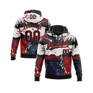 เสื้อฮู้ดดี้เฟรนช์เทอร์รี่คุณภาพสูง พิมพ์ลายกราฟิกแบบกอธิคตามสั่ง ขายส่ง เสื้อสเวตเชิ้ตผู้ชายลำลองสไตล์สปอร์ต - Product Image 1