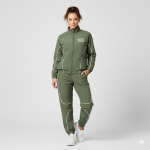 Rexfit Sports Private Label Mens Nylon Sports Tracksuit Reflective <b>Jacket</b> <b>Short</b> Set Tracksuit Set Wholesale - Product Image 2