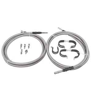 Quick Fix Braided SS Fuel Line Kit for Chevy Silverado GMC Sierra 1500 2500 3500 2004-2010 6.0L Gas V8 Regular Cab-FL FG0340 819 - Product Image 4