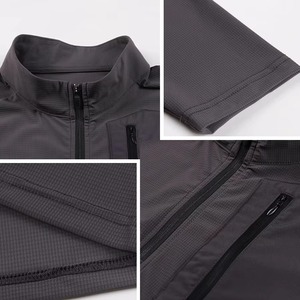 Custom Fitness Clothing Manufacturer Gym Compression Shirt Breathable <b>Stretch</b> Performance Apparel Screen Print Embroidery - Product Image 5
