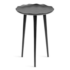 Table d'appoint en métal design glamour avec plateau miroir, rehaussant l'ambiance sophistiquée d'un salon sans effort - Product Image 2