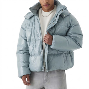 Chaqueta acolchada ligera de poliéster con relleno alternativo de plumón, estilo urbano, venta al por mayor, envío inmediato - Product Image 2