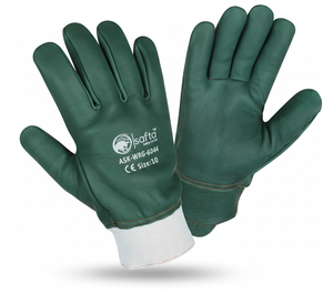 Guantes de trabajo impermeables, guantes de jardinería de cuero resistentes para hombres y mujeres, guantes de jardín resistentes a cortes y espinas - Product Image 1