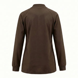 Chaqueta de Enfermería Personalizable de Manga Larga, Ropa Exterior Médica con Puños de Punto Acanalado, Múltiples Bolsillos y Ranura para Tijeras, Venta al por Mayor de Chaquetas Quirúrgicas - Product Image 3