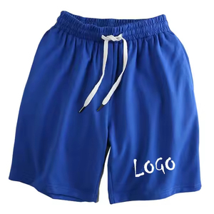 Shorts de sport pour hommes, séchage rapide, respirants, en polyester, logo personnalisé, pour la course à pied - Product Image 1