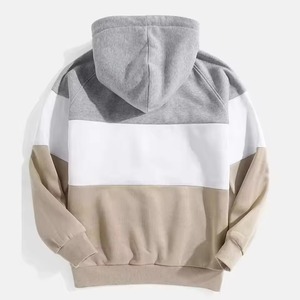 เสื้อฮู้ดดี้ผู้ชายแบบสตรีทแฟชั่นสำหรับฤดูหนาว ออกแบบตามสั่ง ขายส่ง ผ้าฟลีซแบบริบ ทรงปกติ ผ้าฝ้าย 100% รับผลิตแบบ OEM - Product Image 2