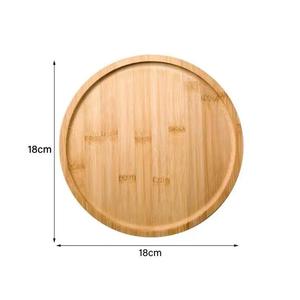 Bandeja de Servir de Bambú con Asas |   Bandeja para Servir Comida, Bandeja para Desayuno, Bandeja para Servir Comida para Uso Regular - Product Image 3