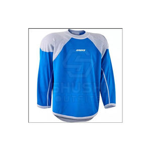 Nouveaux ensembles de maillots de hockey d'été respirants pour hommes – Vente en gros, logo personnalisé, anti-humidité, antibactérien, haute qualité, pour le hockey sur glace - Product Image 4