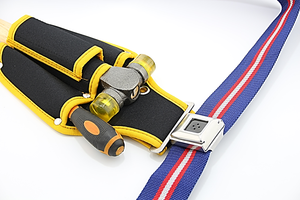 Sac à outils multifonctionnel portable robuste pour électricien, ceinture porte-outils pour charpentier, pochette à outils pour plombier - Product Image 2