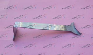 Retractor Glenoidal Semi-Circunferencial George para Artroplastia de Hombro, Ortopédico, de Acero Inoxidable, con Certificación CE - Product Image 2