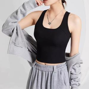 Top Deportivo de Tirantes Cruzados para Mujer, Personalizado al por Mayor, de Alta Elasticidad, con Logotipo Personalizado, para Gimnasio, Fitness, Yoga - Product Image 3