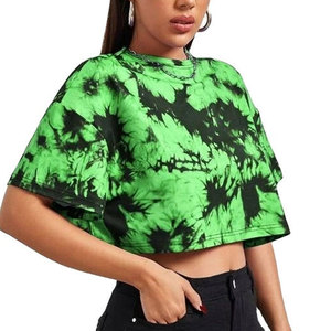 Blusa Corta Informal de Alta Calidad, 100% Algodón Ecológico, Tela Suave y Transpirable de Secado Rápido, Personalizada en la Parte Delantera para Mujer - Product Image 1