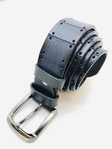 Affordable 100% Leather Belts For Men's Accessories Manufacturer And Wholesaler Premium Quality Leather Belts Custom Logo print - Product Image 4