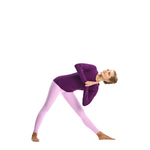 Haut de yoga court à manches longues pour femme, coupe ajustée, col rond, respirant, antibactérien, écologique, séchage rapide, personnalisé - Product Image 4