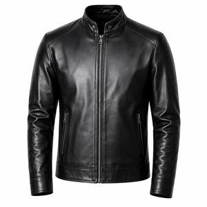 Vestes d'hiver en cuir véritable pour hommes, construction de qualité supérieure, chaudes, douces et confortables, vêtements de mode saisonniers, vente en gros - Product Image 2