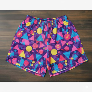 Shorts en mesh personnalisés pour hommes, shorts en mesh respirants à couture interne de 5 pouces, imprimé serpent, shorts en mesh pour hommes - Product Image 2