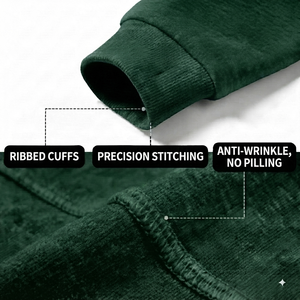 Sweat-shirts d'hiver personnalisés de haute qualité pour hommes, 100% coton mélangé, tissu polaire à manches longues - Product Image 6