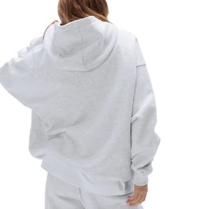 Hoodies oversize pour femmes, coupe-vent, hiver, streetwear, col roulé, zippé, court, très tendance. - Product Image 4
