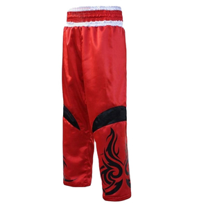 High Performance Boxing Pants Custom Team Logo <b>Ring</b> Pants <b>Stretch</b> Fit Breathable Athletic Wear For Professional Competition - Product Image 3