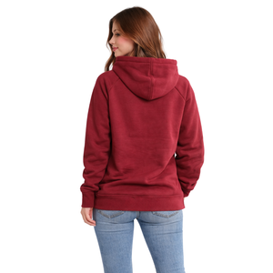 เสื้อฮู้ดสำหรับสุนัขและเจ้าของ ชุดคู่รักแสนสบาย ทันสมัย ใส่ได้ทั้งสัตว์เลี้ยงและคน สีเบอร์กันดี - Product Image 4