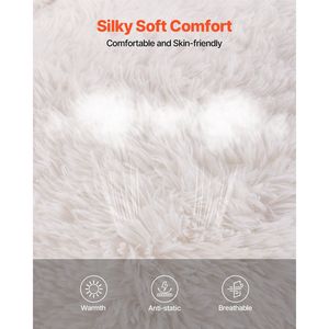 Divano a sacco per adulti soffice peluche imbottitura in schiuma ad alta densità comodo comodo comodo per soggiorno camera da letto Beige - Product Image 4
