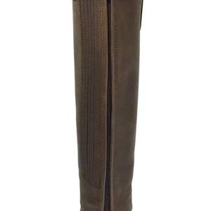 Bota de Montar para Caballo, de Cuero Sintético de Color Sólido, Protección Completa para Montar a Caballo - Product Image 5