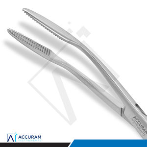 Pinzas de Curar Accuram Gross Maier Curvas de 20 cm, de Acero Inoxidable, Instrumentos Quirúrgicos Dentales y Médicos para Sujetar Tejidos y Hemostasia - Product Image 5