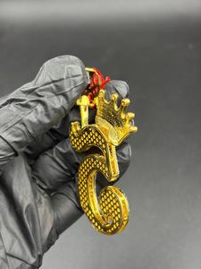 Colgante Personalizado con el Número 5 de la Suerte, Plata de Ley 925, con Inicial en Forma de Corona, Estilo Hip Hop para Hombre - Product Image 6