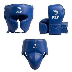 Nuevo Set de Entrenamiento de Boxeo de Cuero Hecho a Medida, Guantes de Kickboxing Súper Cómodos con Cordones, Último Modelo de Set de Boxeo Fly - Product Image 4