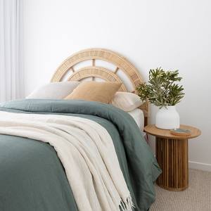 High-end handmade rattan headboard wall <b>leaning</b> bed head decorative headboards from Vietnam manufacturer - Product Image 4