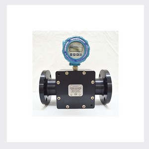 Medidor de flujo de combustible de 3 pulgadas DIGITAL FLOW DGF-040 / DGF-050 / DGF-065 Sensor de flujo de engranajes ovalados tipo brida de aluminio / acero inoxidable - Product Image 3