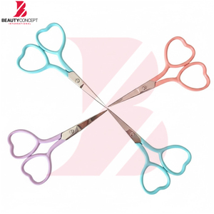 Tijeras Multiusos en Forma de Corazón en Hermosos Colores, Tijeras de Bordado de Acero Inoxidable de Marca Privada para Uso Profesional - Product Image 2