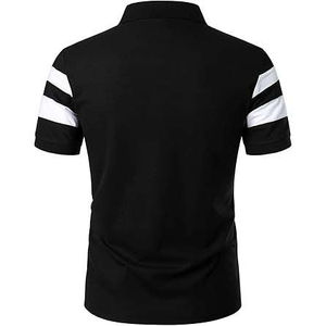 Camiseta de Golf Unisex Personalizada de Alta Calidad para Hombre, de Poliéster Tejido, Casual, con Logotipo Frontal Sólido, ODM - Product Image 1