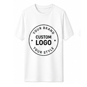 Wholesale <b>Cheap</b> Promotional <b>Tshirts</b> Men 100% Cotton Team Custom Label Worsted Anti-Pilling Loose Fit Tee - Product Image 2