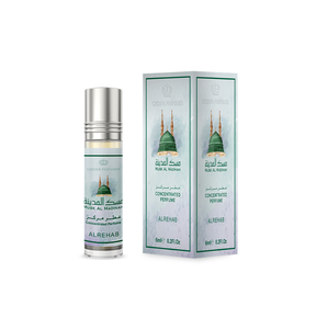 Al Rehab MUSK MADINAH Aroma Amaderado 6 ML Perfume de Lujo de Larga Duración para Hombre y Mujer - Product Image 3