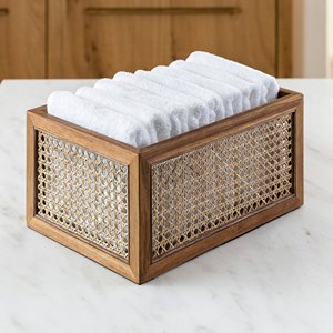 Cesto de Ropa de Bambú y Ratán de Alta Calidad, Organizador de Almacenamiento para el Hogar Tejido a Mano y Sostenible, Venta al Por Mayor - Product Image 4