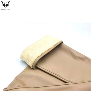 Classy Beige <b>Long</b> Leather <b>Gloves</b> Women Opera Length Faux Leather Mittens High Quality Lady Autumn Winter Fashion Accessories - Product Image 5